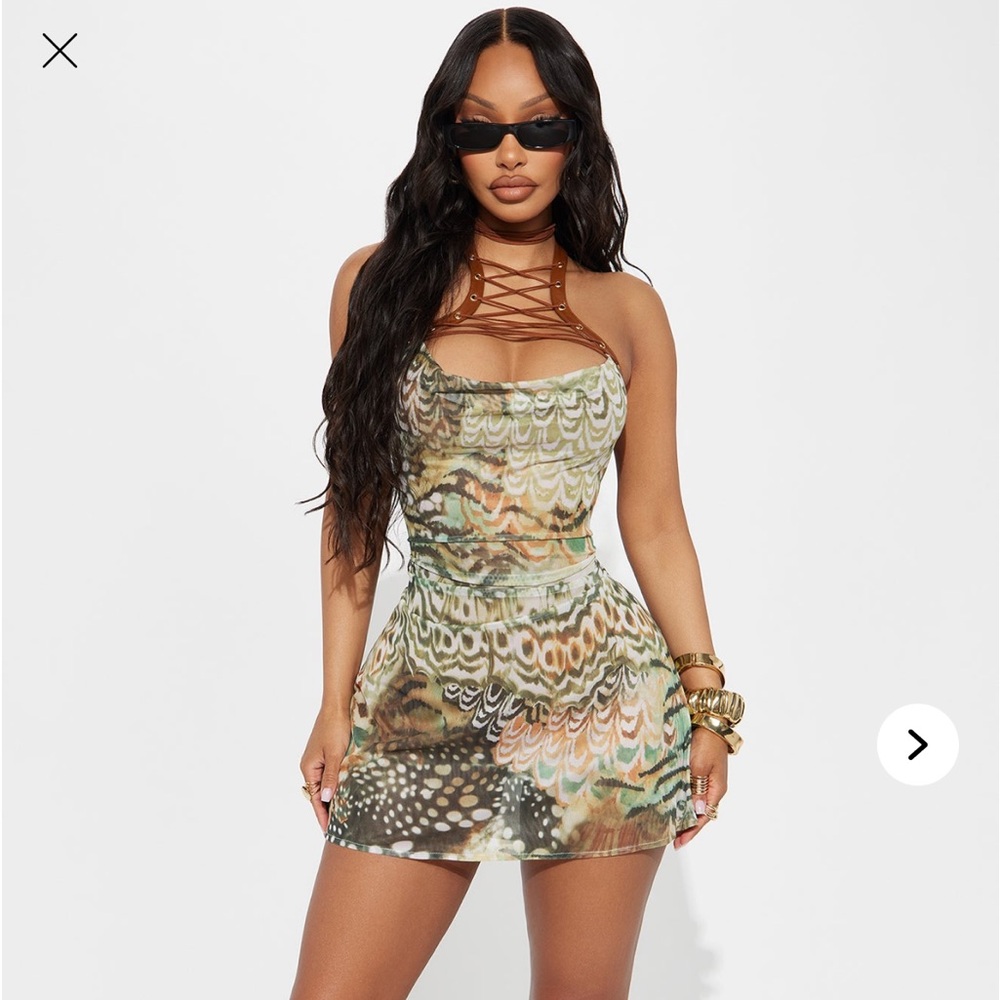 Festival Hottie Mesh Mini Dress